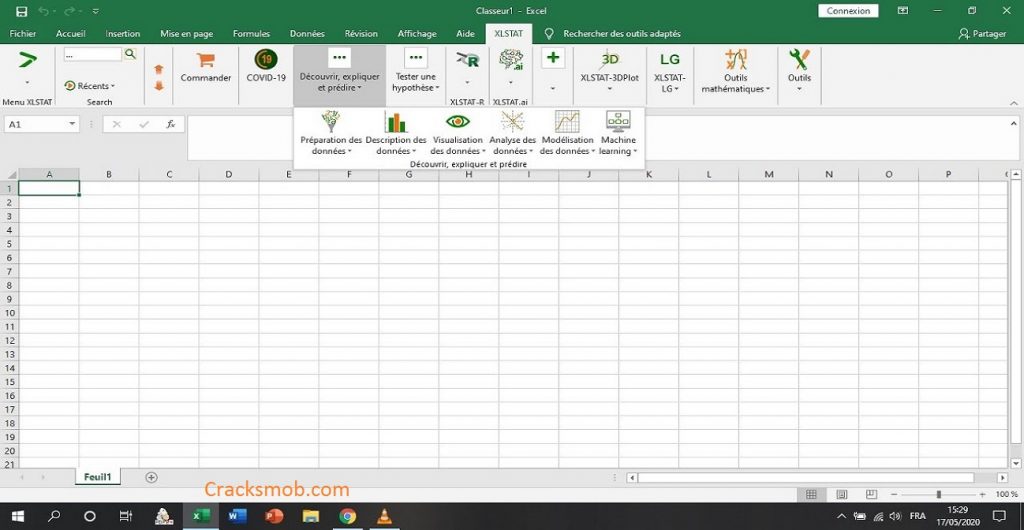 where is xlstat in excel