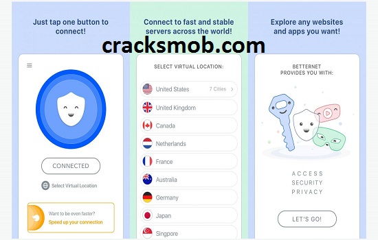 Betternet VPN Premium Crack