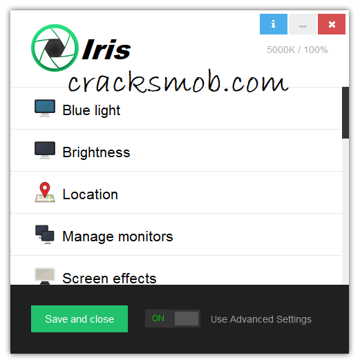 Iris Activation Code