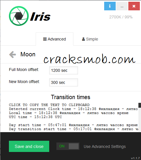 Iris Activation Code